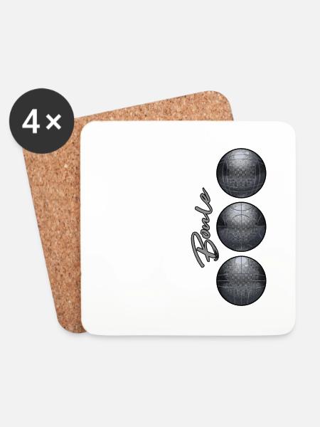 Boule - Untersetzer (4er-Set) - Weiß