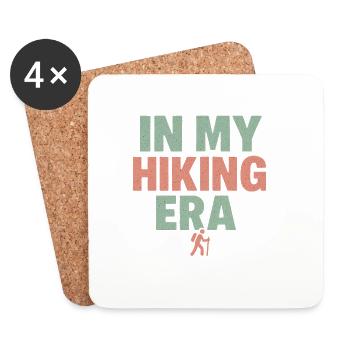 Adventure in the Hiking Era - Coasters (set of 4) - white - Front