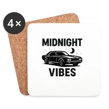 Produits dérivés Vibes - Dessous de verre (lot de 4) - blanc - Devant