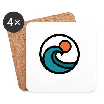 Spirit of the Ocean - Coasters (set of 4) - white - Front