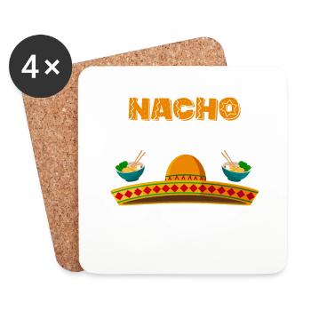 Cinco de Mayo Nacho Average Ramen Lover Mexicanisc - Coasters (set of 4) - white - Front