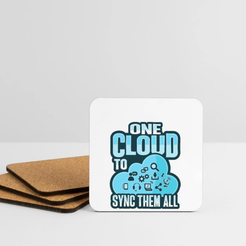 Cloud Administrator Cloud Devops Coasters (set of 4)
