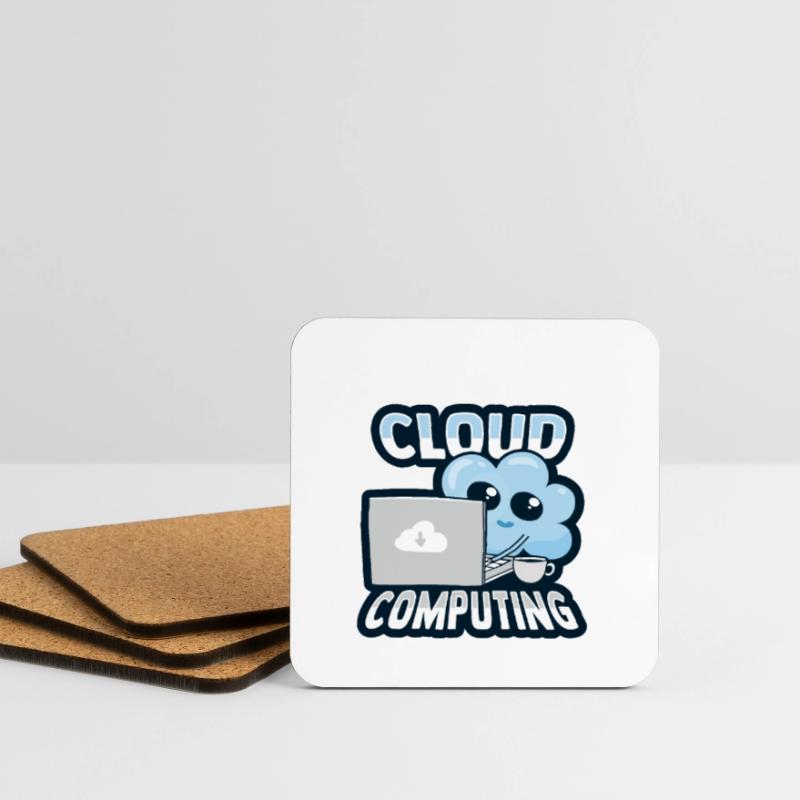 Cloud-Administrator Cloud-Devops Untersetzer (4er-Set)