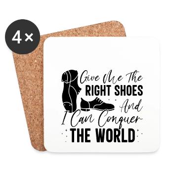 Tap Dancer Tap Dance Shoes Tap Dance Instructor - Coasters (set of 4) - white - Front