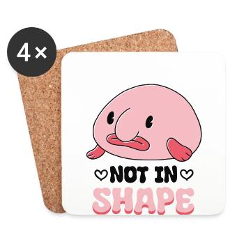 Marine Biologist Deep Sea Fish Blob Fish Ocean - Coasters (set of 4) - white - Front
