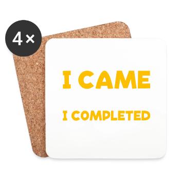 Office Humor - Coasters (set of 4) - white - Front
