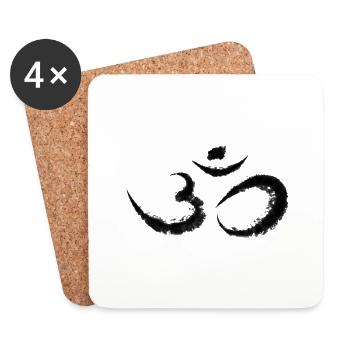 karma - Untersetzer (4er-Set) - Weiß - Vorne