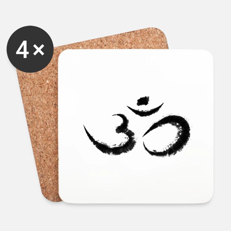karma - Untersetzer (4er-Set) - Weiß