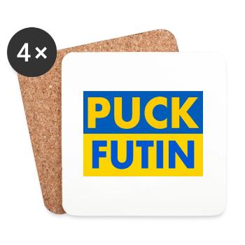 Puck futin - Untersetzer (4er-Set) - Weiß - Vorne