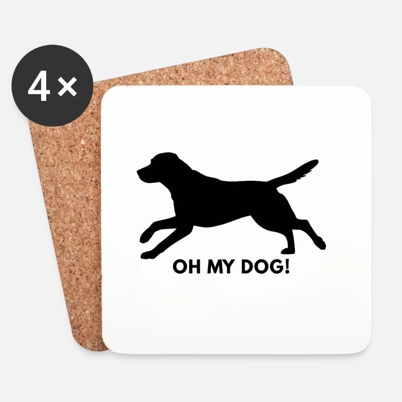 Labrador my Dog - Untersetzer (4er-Set) - Weiß