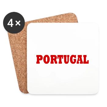 portugal - Untersetzer (4er-Set) - Weiß - Vorne