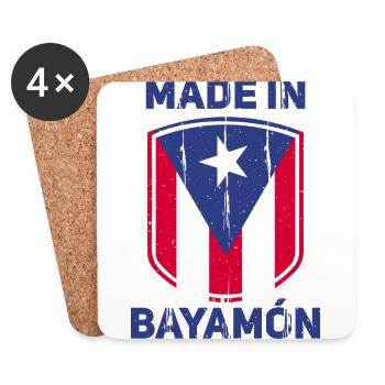 Bayamon - Dessous de verre (lot de 4) - blanc - Devant