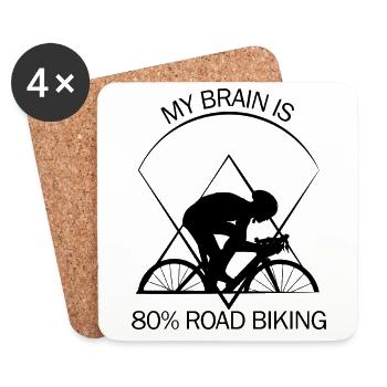 Racer - Coasters (set of 4) - white - Front