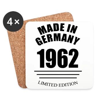 Made in Germany 1962 limited edition - Coasters (set of 4) - white - Front