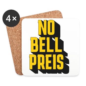 No Bell Preis - Untersetzer (4er-Set) - Weiß - Vorne