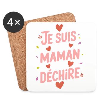 I'm a Killer Mom - Coasters (set of 4) - white - Front