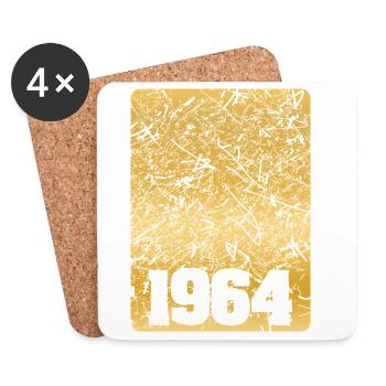 1964 - Coasters (set of 4) - white - Front