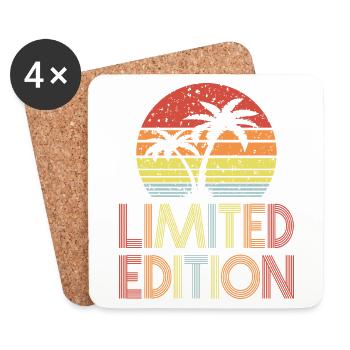 Limited Edition - Untersetzer (4er-Set) - Weiß - Vorne