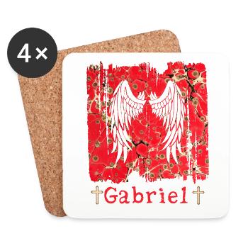 gabriel e 245 - Untersetzer (4er-Set) - Weiß - Vorne