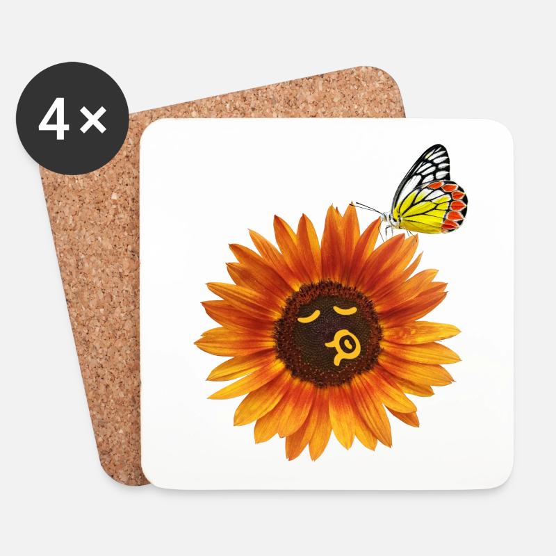 natur 24 - Untersetzer (4er-Set) - Weiß
