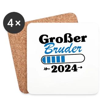 Chargement de Big Brother 2024 - Dessous de verre (lot de 4) - blanc - Devant