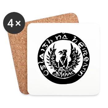 irish republican - Coasters (set of 4) - white - Front