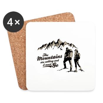 HIKE - Coasters (set of 4) - white - Front