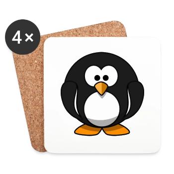 penguin159 - Coasters (set of 4) - white - Front
