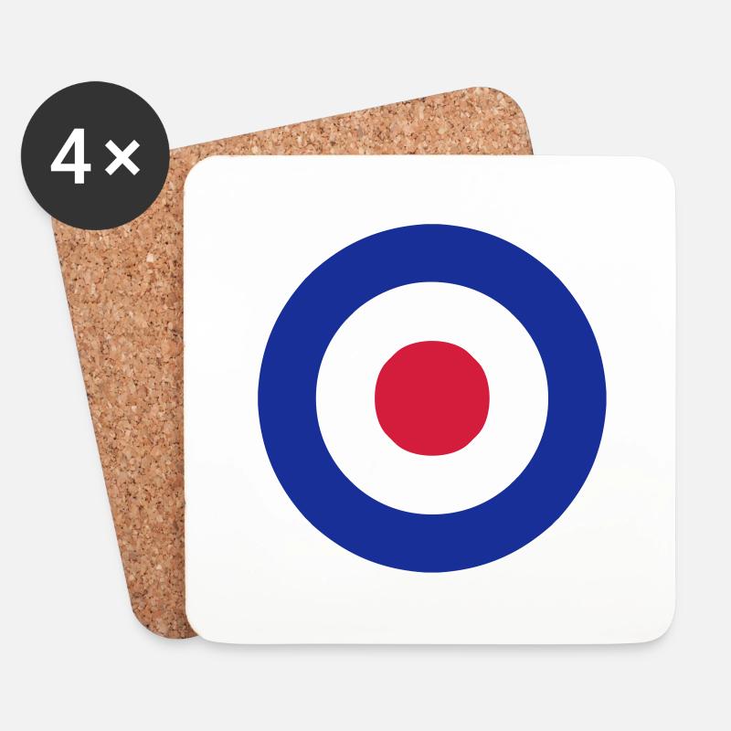 mod target - Untersetzer (4er-Set) - Weiß
