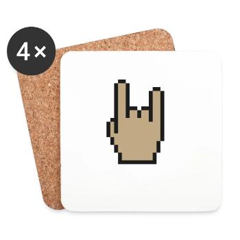 Chill - Coasters (set of 4) - white - Front