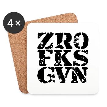 Funny - Coasters (set of 4) - white - Front