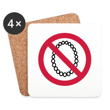 schmuck - Untersetzer (4er-Set) - Weiß - Vorne
