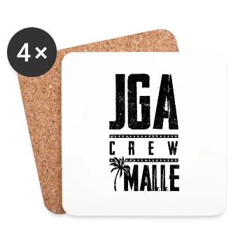 jga crew malle - Untersetzer (4er-Set) - Weiß - Vorne