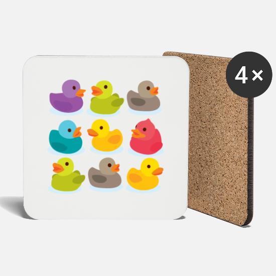 Go, ducky! Duck, duck go!' Coasters | Spreadshirt