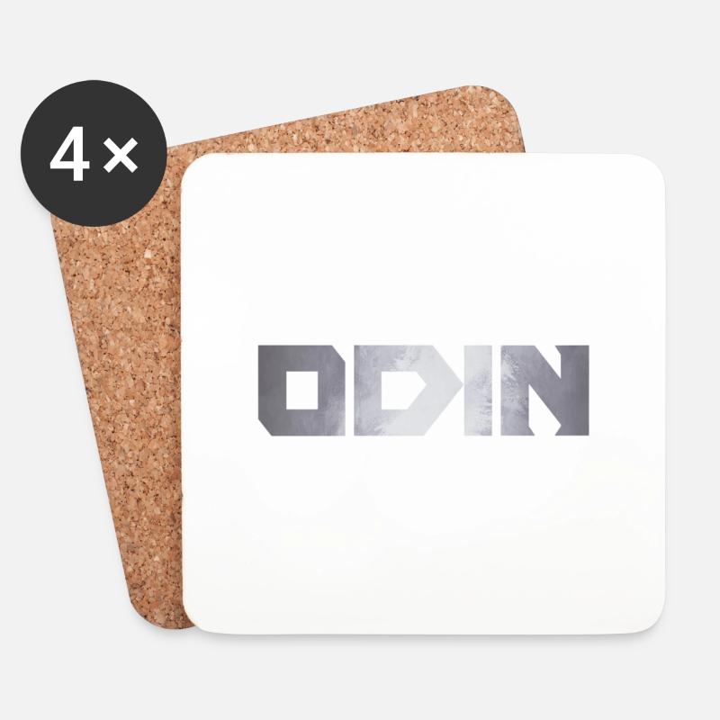 Odin - Untersetzer (4er-Set) - Weiß