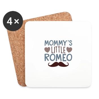 Mommy s little Romeo - Coasters (set of 4) - white - Front