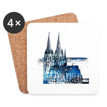 Cologne Cologne Cathedral Cologne Germany Germany - Coasters (set of 4) - white - Front