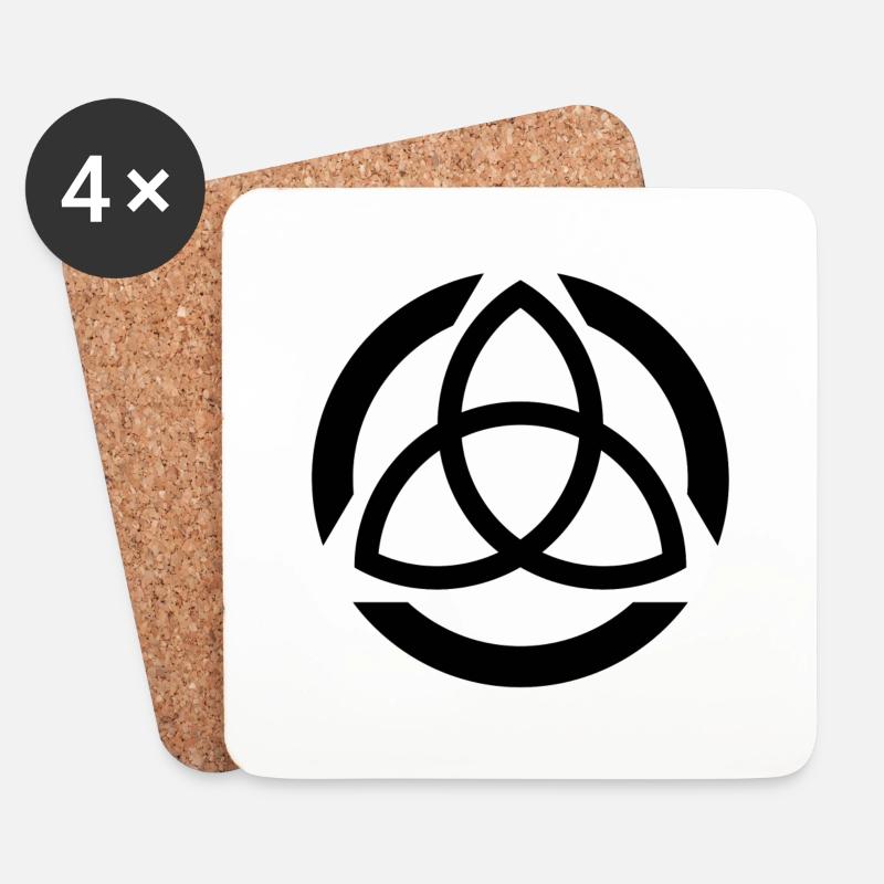 kelten symbol,kelten,symbol - Untersetzer (4er-Set) - Weiß