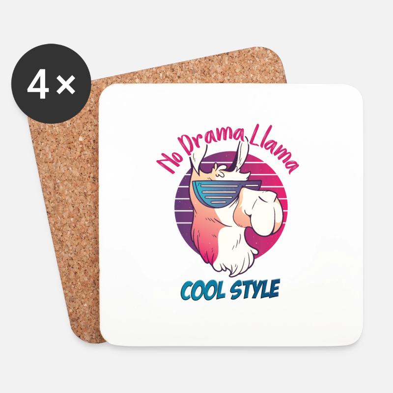 cool Stil - Untersetzer (4er-Set) - Weiß
