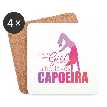 Capoeira - Coasters (set of 4) - white - Front
