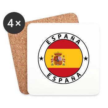 Espana - Untersetzer (4er-Set) - Weiß - Vorne