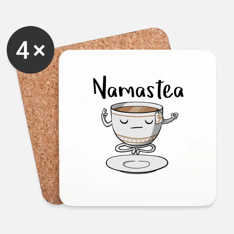 Namastea V2 - Untersetzer (4er-Set) - Weiß
