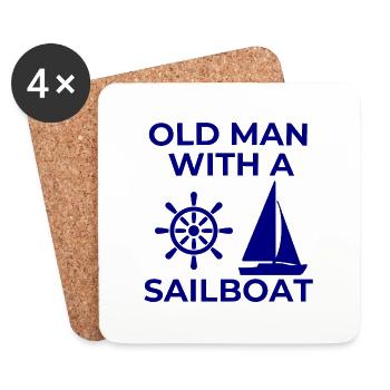 Sail - Coasters (set of 4) - white - Front
