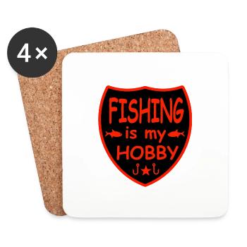 Angling - Coasters (set of 4) - white - Front