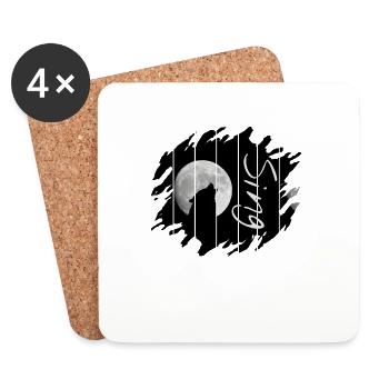 Sing - Coasters (set of 4) - white - Front