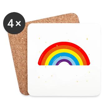 Whoops I'M STILL GAY - Coasters (set of 4) - white - Front
