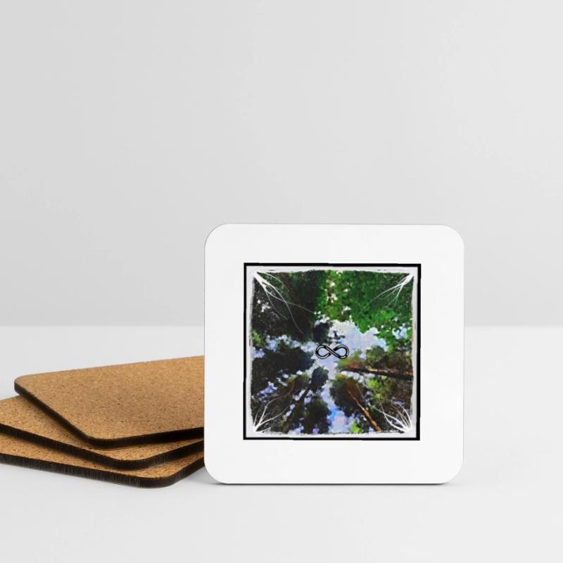 Infinity Forest Coasters (set of 4)