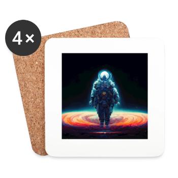 Ukraine wins Slava Ukaini - Coasters (set of 4) - white - Front