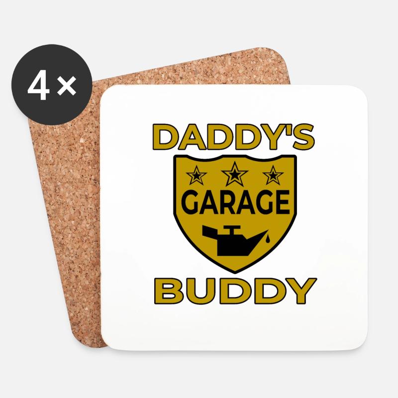 Garage - Coasters (set of 4) - white