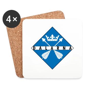 Dalarna - Coasters (set of 4) - white - Front